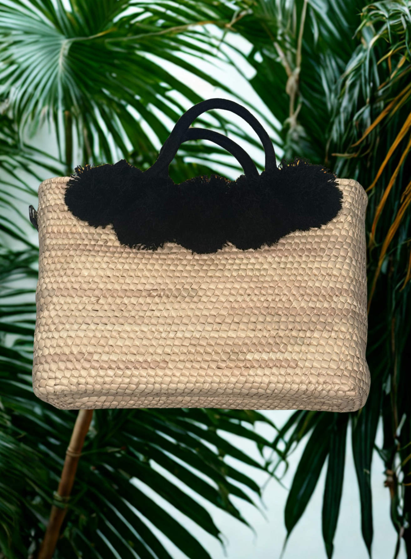 Maria Victoria Black Palma with PomPom's